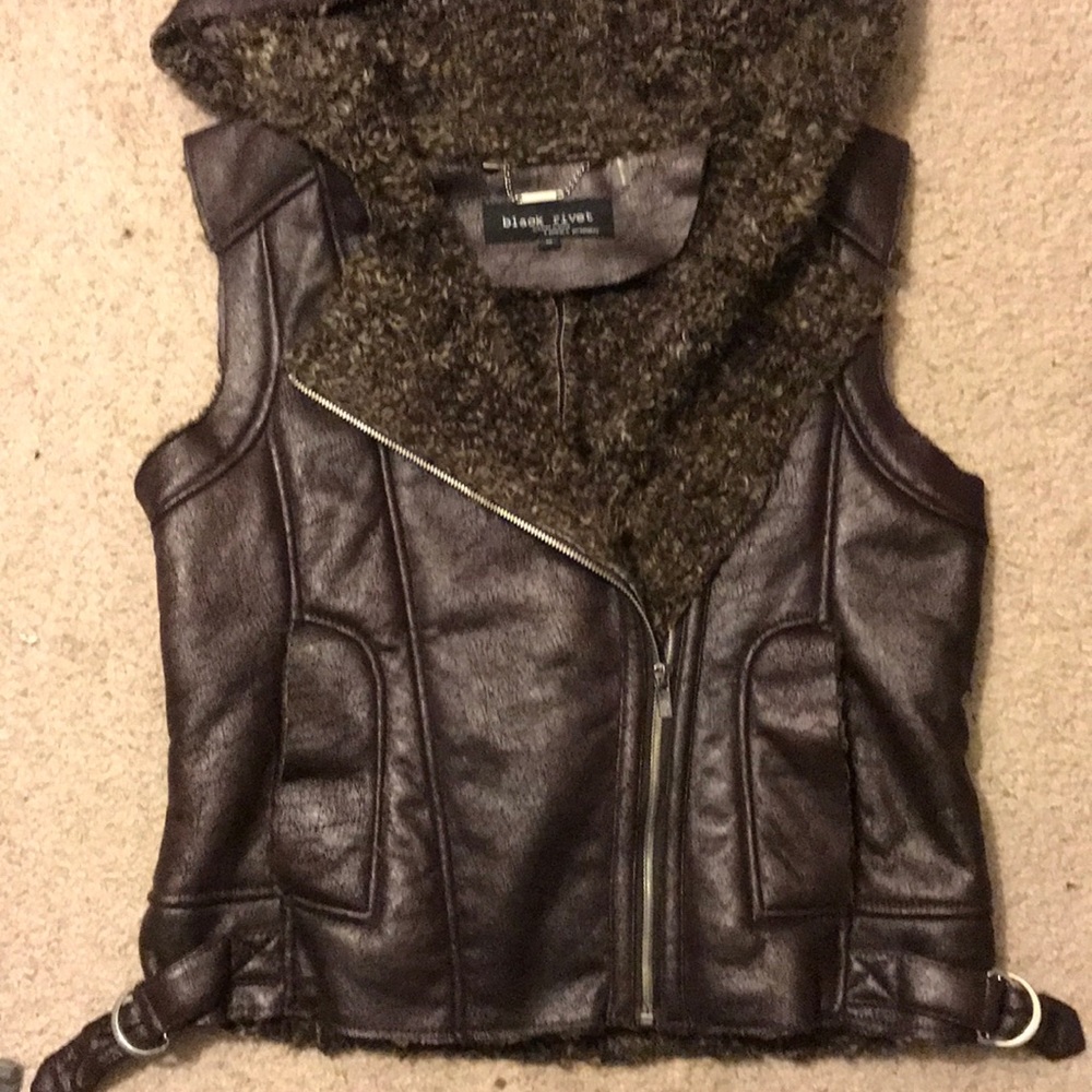 Super cute hooded vest